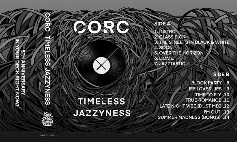 Corc - timeless jazzyness [Cassette Tape]