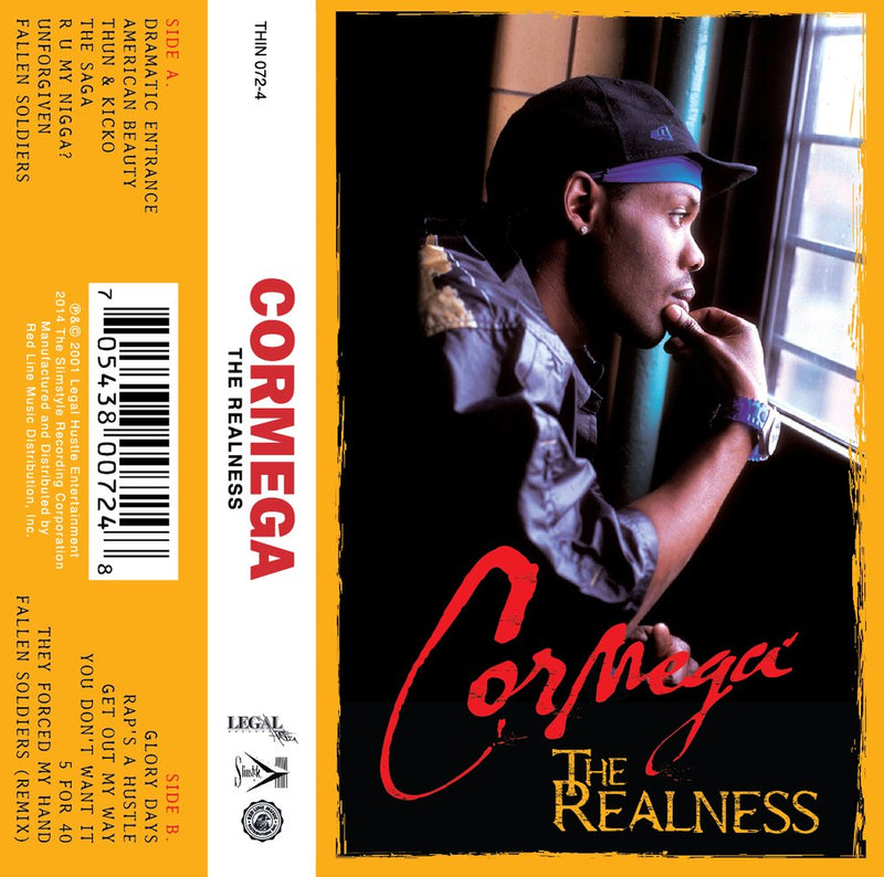Cormega - The Realness (Special Edition) [Clear] [Cassette Tape + Sticker]-LEGAL HUSTLE-Dig Around Records