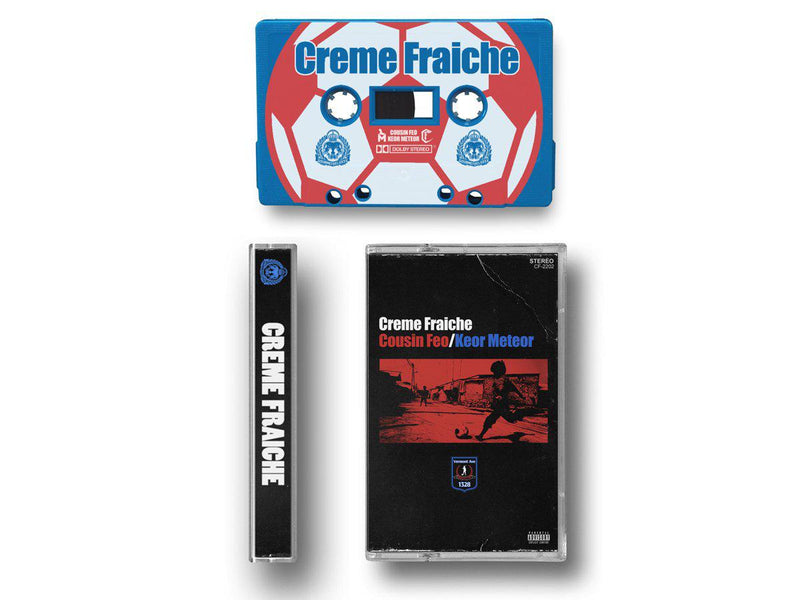 Cousin Feo/Keor Meteor - Creme Fraiche [Cassette Tape]-GourmetDeluxxx-Dig Around Records