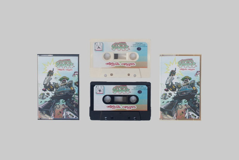 CrabbMan - Original Methods [Cream] [Cassette Tape]-SPARED RECORDS-Dig Around Records