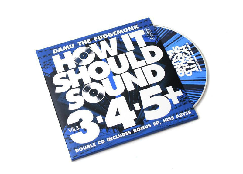 DAMU THE FUDGEMUNK - How It Should Sound - Volumes 3, 4 & 5 【CD ALBUM | 2CD】-REDEFINITION RECORDS (REDEF RECORDS)-Dig Around Records