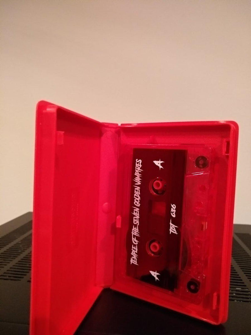 DEADLY ELEGANCE - TEMPLE OF THE SEVEN GOLDEN VAMPIRES - REVENGE [VHS Style] [Cassette Tape + Sticker]-TREE DEMON TAPES-Dig Around Records