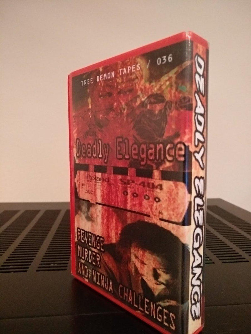 DEADLY ELEGANCE - TEMPLE OF THE SEVEN GOLDEN VAMPIRES - REVENGE [VHS Style] [Cassette Tape + Sticker]-TREE DEMON TAPES-Dig Around Records
