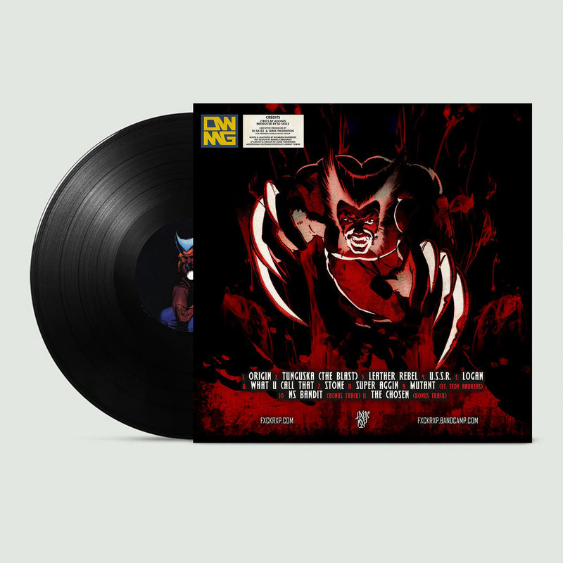 DJ SKIZZ & ADONIS - Logan [Black Edition] [Vinyl Record / LP]-FXCK RXP-Dig Around Records