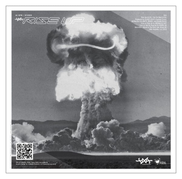 DXA - Rise Up [Vinyl Record / 7"]-DXA RECORDS-Dig Around Records