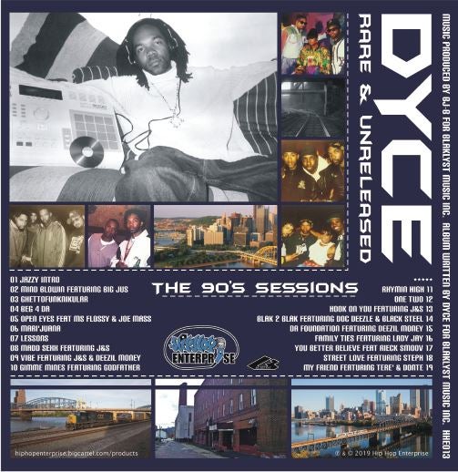 DYCE - Rare & Unreleased [CD]-HIP-HOP ENTERPRISE-Dig Around Records