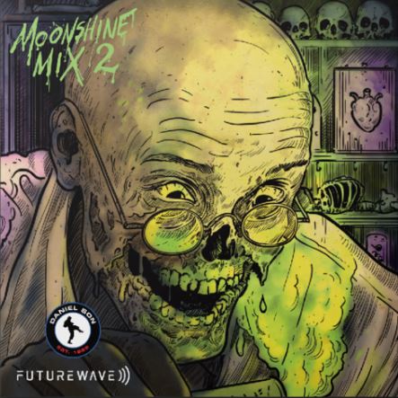 Daniel Son & Futurewave - Moonshine Mix 2 [Black] [Vinyl Record / LP]-Brown Bag Money-Dig Around Records