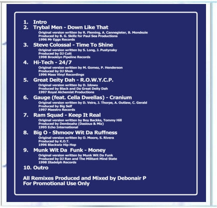 Debonair P - Debonair P Remixes [CD]-Gentleman's Relief Records-Dig Around Records