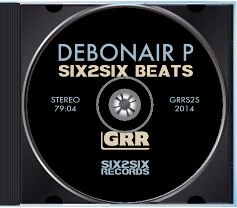 Debonair P - SIX2SIX Beats [CD]-Gentleman's Relief Records-Dig Around Records