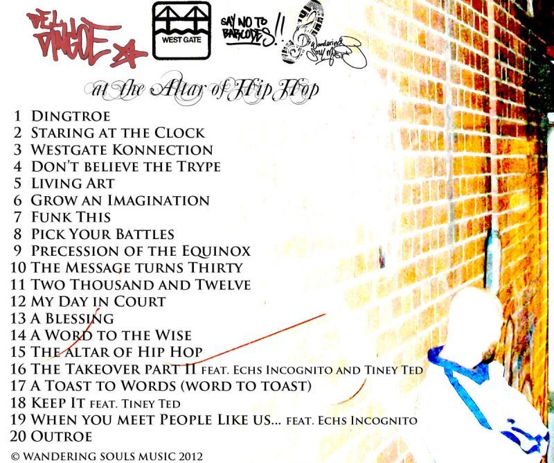 Del Dingoe - At The Altar Of Hip Hop [CD]