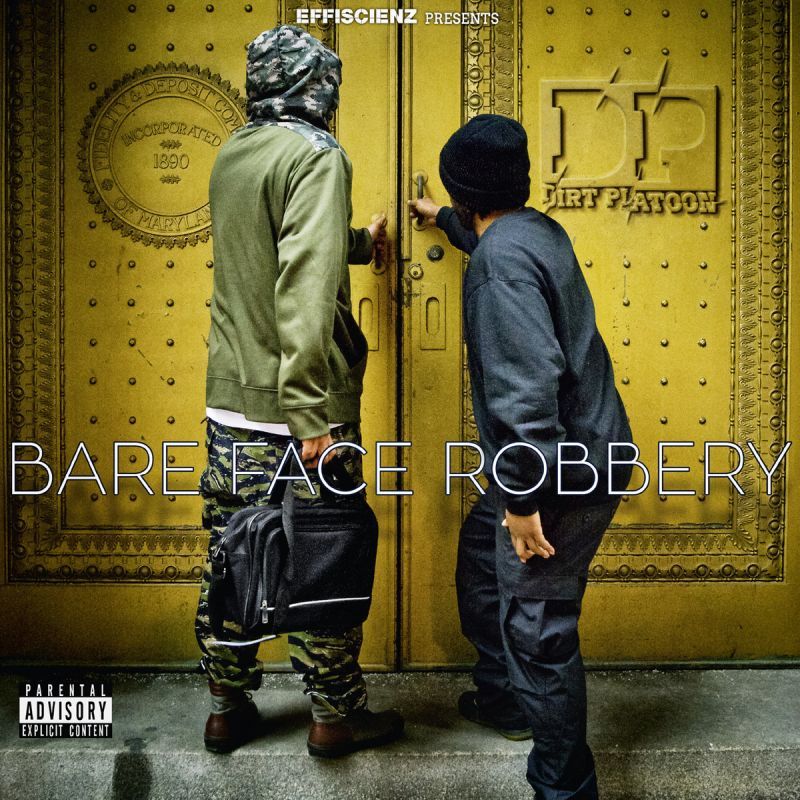 Dirt Platoon - Bare Face Robbery [CD]-EFFISCIENZ-Dig Around Records