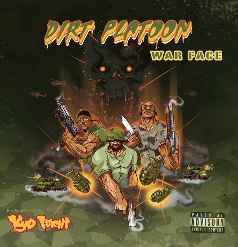 Dirt Platoon - War Face [CD / 2 x CD]-Shinigamie Records / Don't Stop The Music-Dig Around Records