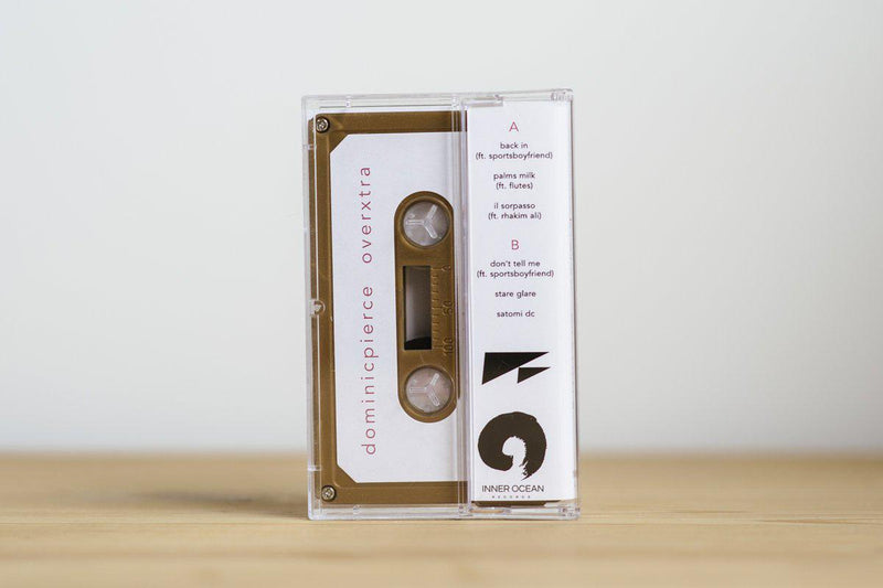 Dominic Pierce - Overxtra [Cassette Tape + DL Code + Sticker]-INNER OCEAN RECORDS-Dig Around Records