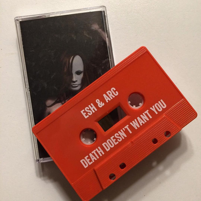 ESH & ARC - DEATH DOESN'T WANT YOU [Brick Red] [Cassette Tape + Sticker]-AR Classic Records-Dig Around Records