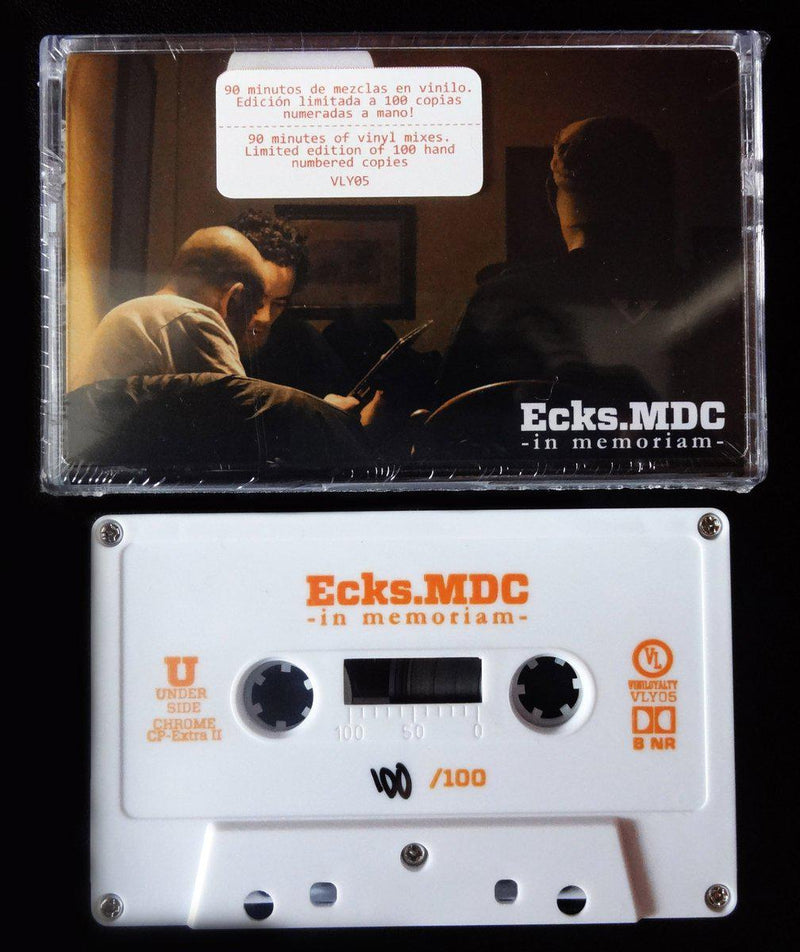 Ecks MDC - In Memoriam 【Cassette Tape | Mixtape】-VINILOYALTY-Dig Around Records