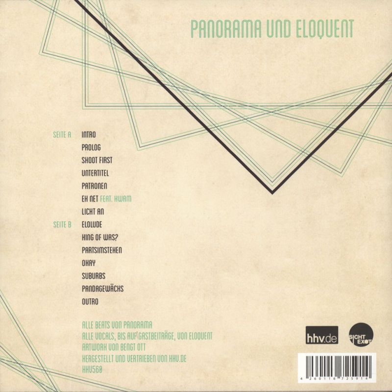 Eloquent & Panorama - EP4 - Mit Schirm, Darm Und Kanonen [Vinyl Record / LP]-HHV.DE-Dig Around Records