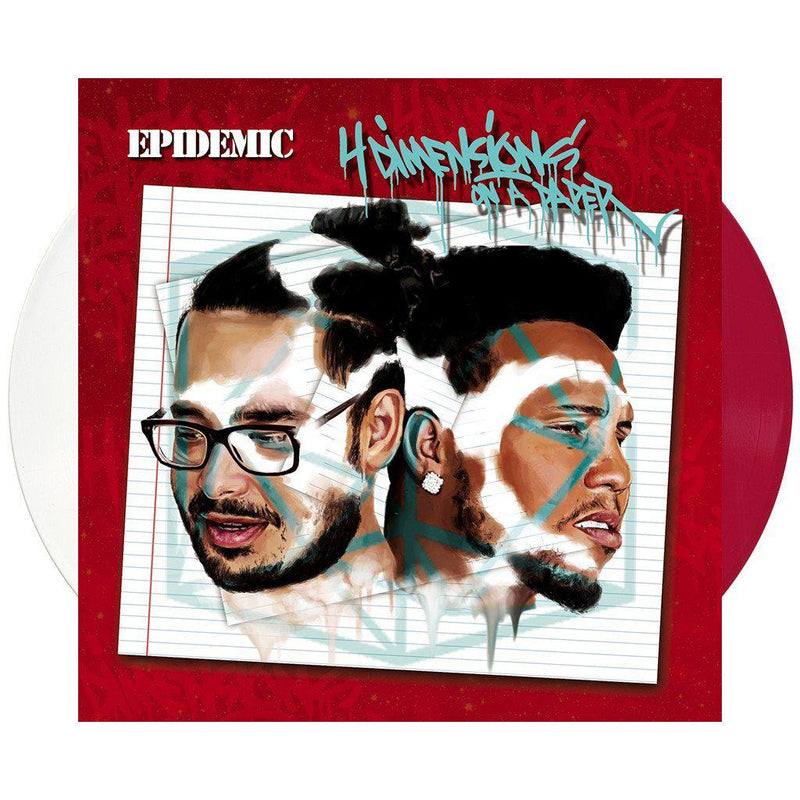Epidemic - 4 Dimensions On A Paper [Vinyl Record / 2 x LP]-MIC THEORY RECORDS-Dig Around Records