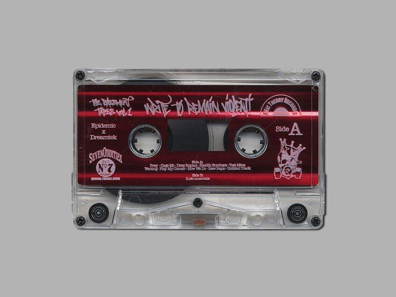Epidemic & Dreamtek - The Bassment Tapes Vol. 1: Write To Remain Violent 【Cassette Tape】-MIC THEORY RECORDS-Dig Around Records