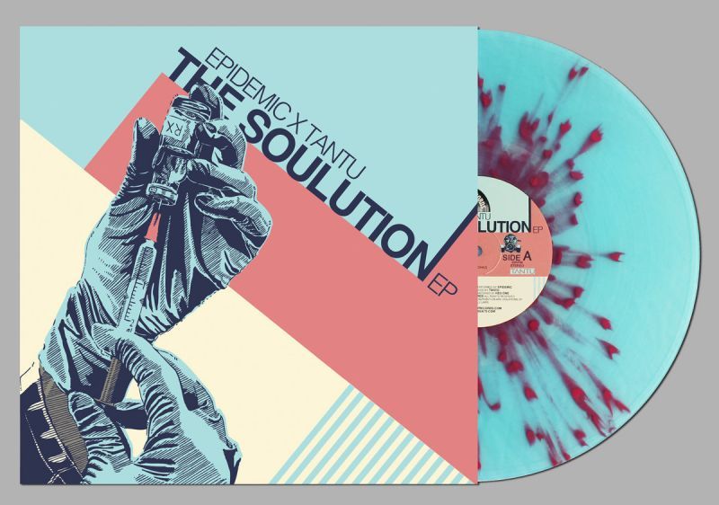 Epidemic X Tantu ‎– The Soulution [Vinyl Record / 12"]-MIC THEORY RECORDS-Dig Around Records