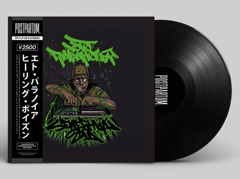 Eto Paranoia - Healing Poison / Celebnii Yad [Black] [Vinyl Record / LP + Sticker]-POSTPARTUM. RECORDS-Dig Around Records