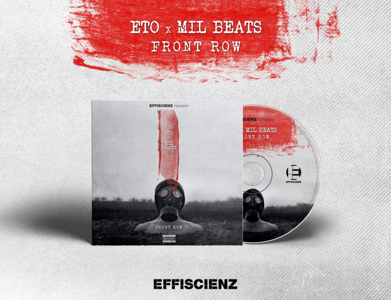 Eto x Mil Beats - Front Row [CD + Sticker]-EFFISCIENZ-Dig Around Records