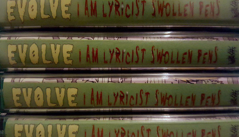 Evolve - I am lyricist swollen pens [Yellow] [Cassette Tape]-Ill Catz Records-Dig Around Records