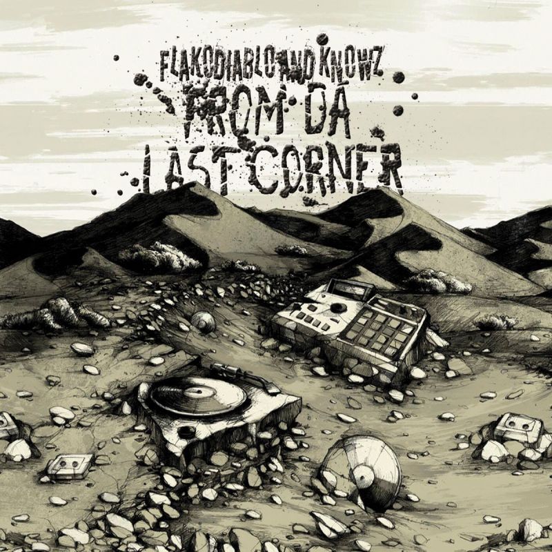 FLAKODIABLO & Knowz - From Da Last Corner [Cassette Tape]-Dirty Beauty-Dig Around Records