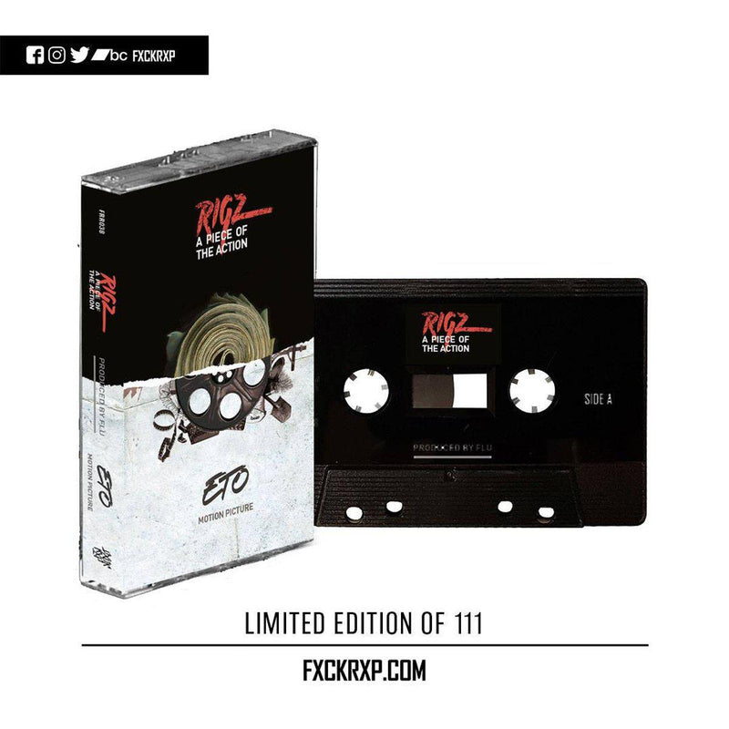 FLU, ETO & RIGZ - A Piece of the Action / Motion Picture [Cassette Tape]-FXCK RXP-Dig Around Records
