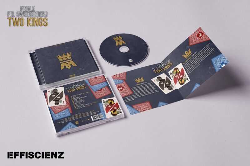 Fel Sweetenberg & Finale - Two Kings [CD]-EFFISCIENZ-Dig Around Records