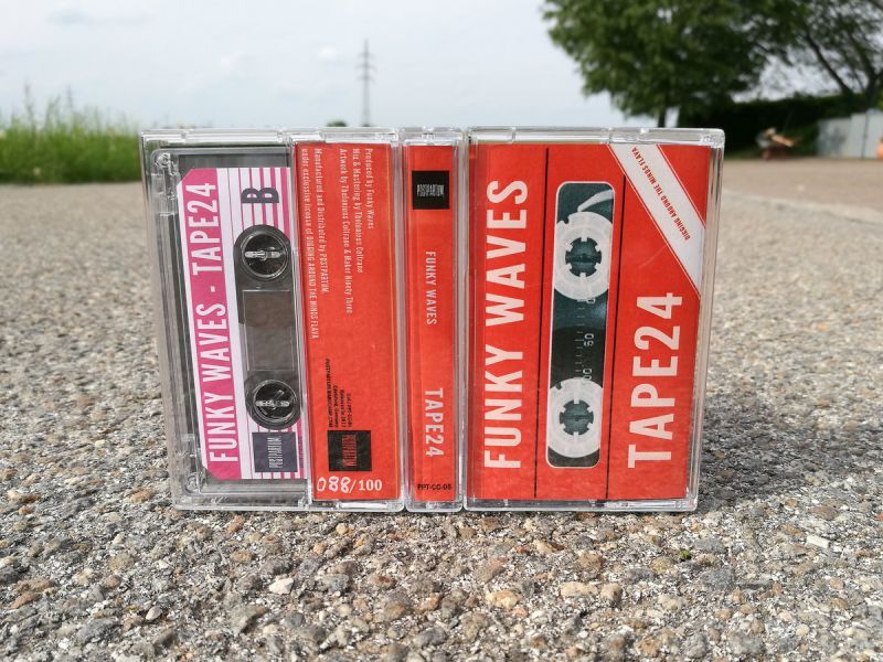 Funky Waves - Tape24 [Cassette Tape]-POSTPARTUM. RECORDS-Dig Around Records
