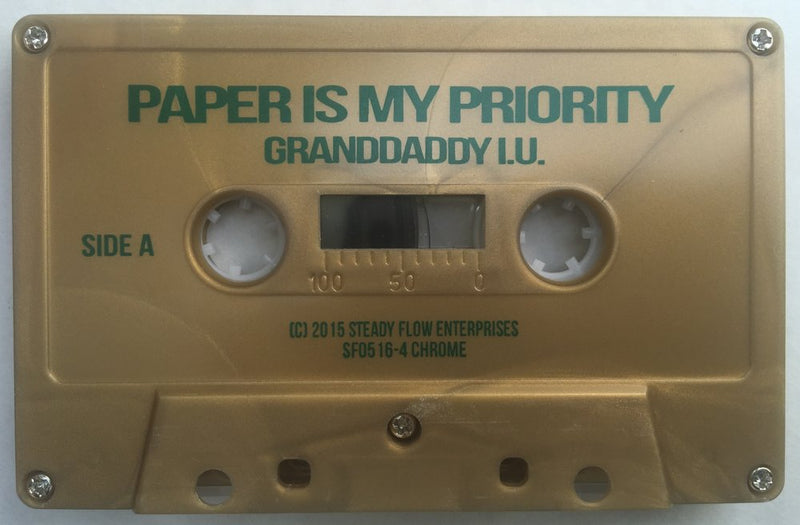 GRAND DADDY I.U. - P.I.M.P. (PAPER IS MY PRIORITY) 【Cassette Tape】-STEREOBOOM RECORDS-Dig Around Records