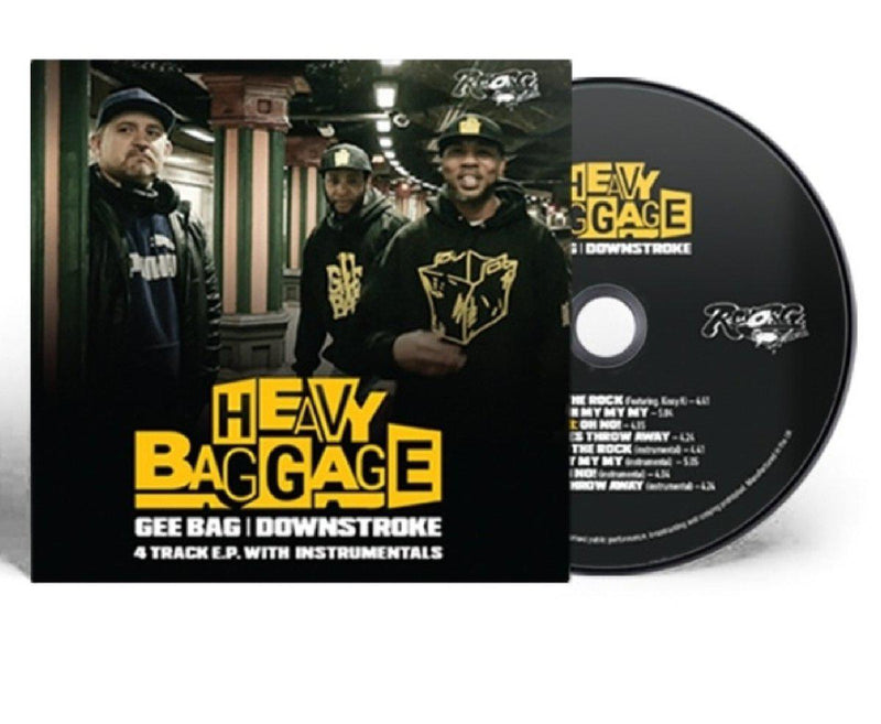 Gee Bag & Downstroke - Heavy Baggage [CD + Sticker]-Revorg Records-Dig Around Records