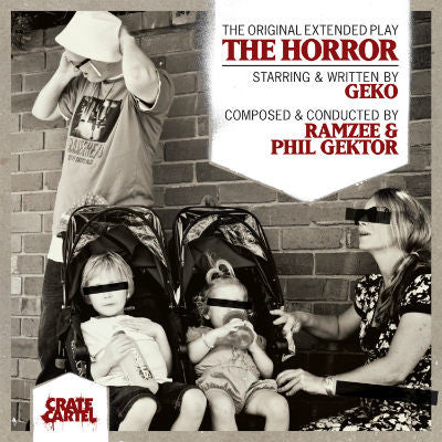 Geko aka Phil Gektor - The Horror [CD]-Crate Cartel-Dig Around Records