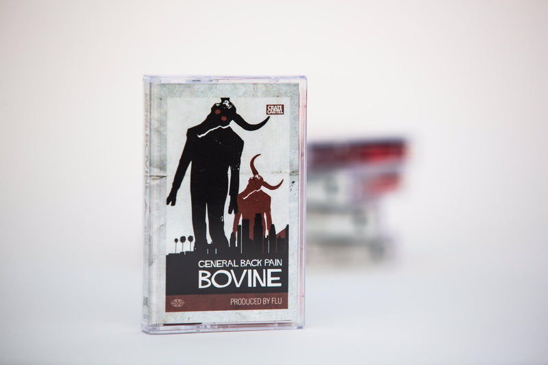 GeneralBackPain x Flu - Bovine [Cassette Tape]-Not On Label-Dig Around Records