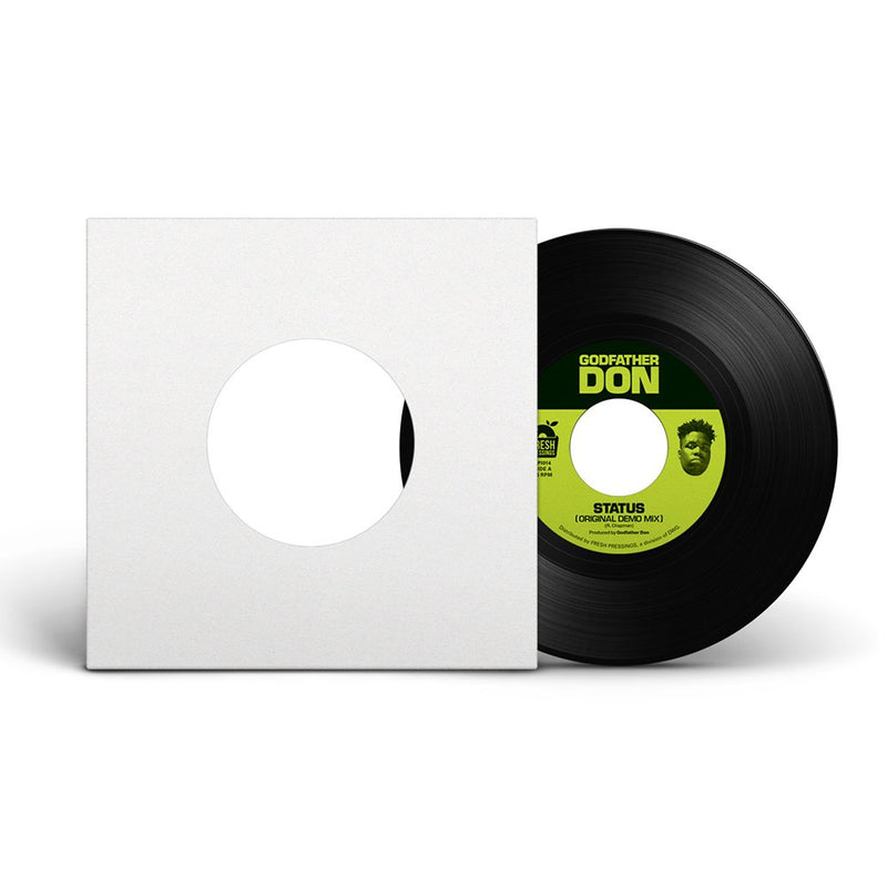 Godfather Don - Status [Repress] [Vinyl Record / 7"]-Fresh Pressings-Dig Around Records