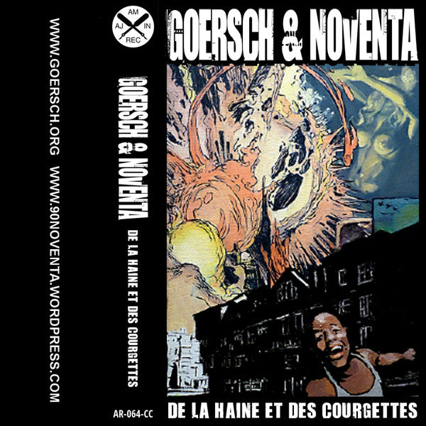 Goersch & Noventa - De La Haine Et Des Courgettes [Cassette Tape + Sticker]-Amajin Records-Dig Around Records