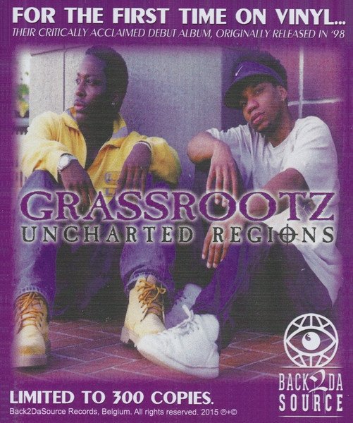 Grassrootz - Uncharted Regions [Vinyl Record / LP]-Back 2 Da Source Records-Dig Around Records