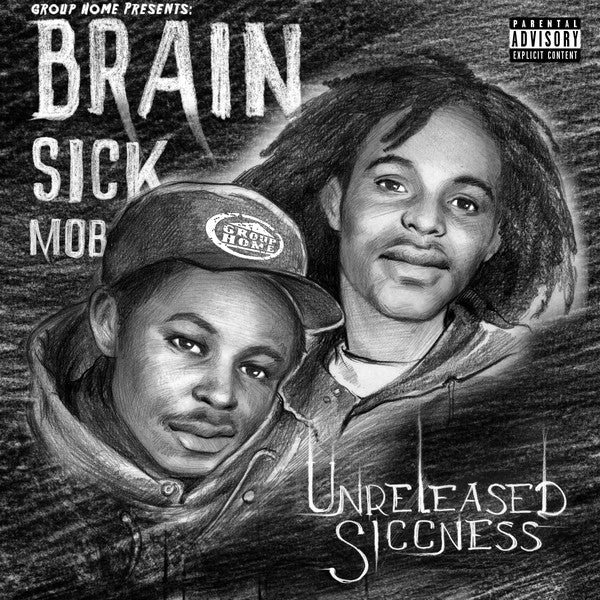 Group Home Presents Brain Sick Mob - Unreleased Siccness [CD]-SMOKE ON RECORDS-Dig Around Records