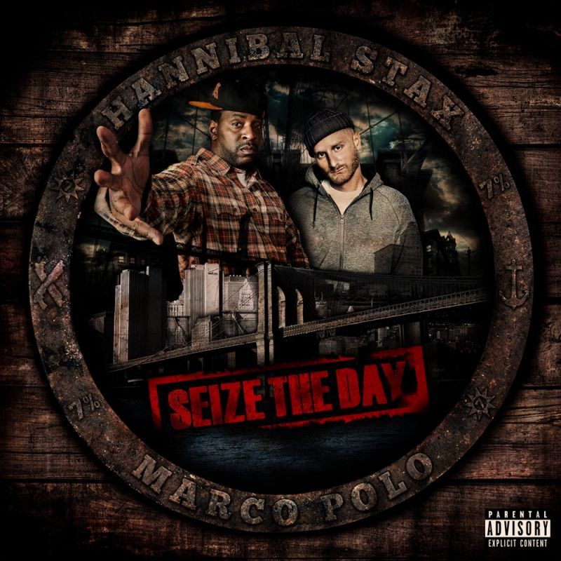 Hannibal Stax & Marco Polo - Seize The Day [Red Vinyl] 【Vinyl Record | 2 x LP】-ILL ADRENALINE RECORDS-Dig Around Records