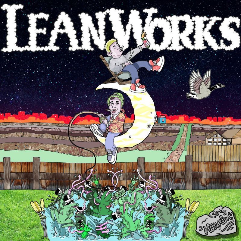 Harvs & KLB - LeanWorks 【CD】-YOGOCOP RECORDS-Dig Around Records
