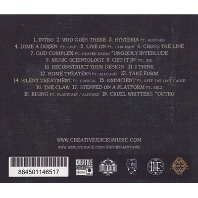 IDE & DJ Connect - Table Of Content: The Prequel To Ideology [CD]-Creative Juices Music-Dig Around Records