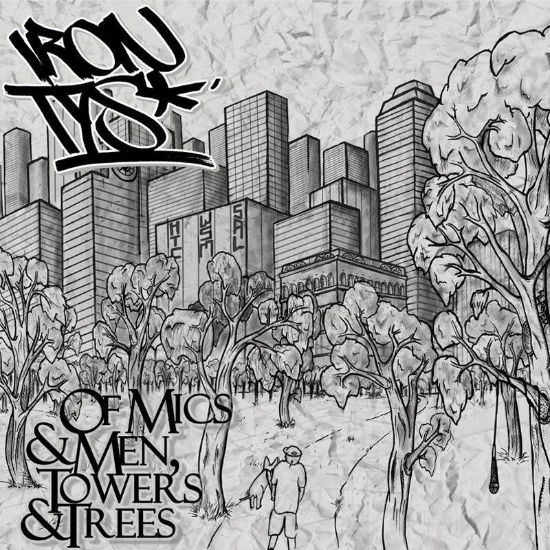 Iron Tys ‎- Of Mics & Men. Towers & Tree [CD]