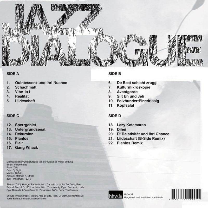 Jazz Dialogue - Quintessenz Und Ihri Nuance [Vinyl Record / 2 x LP]-HHV.DE-Dig Around Records