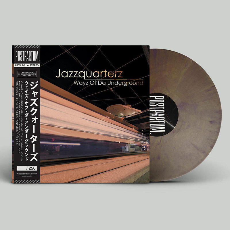 Jazzquarterz - Wayz Of Da Underground [Marble] [Vinyl Record / LP + Download Code + Sticker + Obi Strip]-POSTPARTUM. RECORDS-Dig Around Records