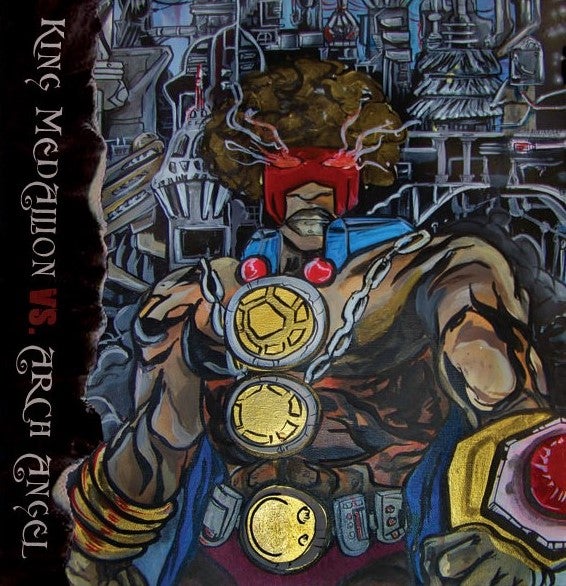 KING MEDALLION VS ARCH ANGEL - BLAK MAJIK [CD]-HIP-HOP ENTERPRISE-Dig Around Records