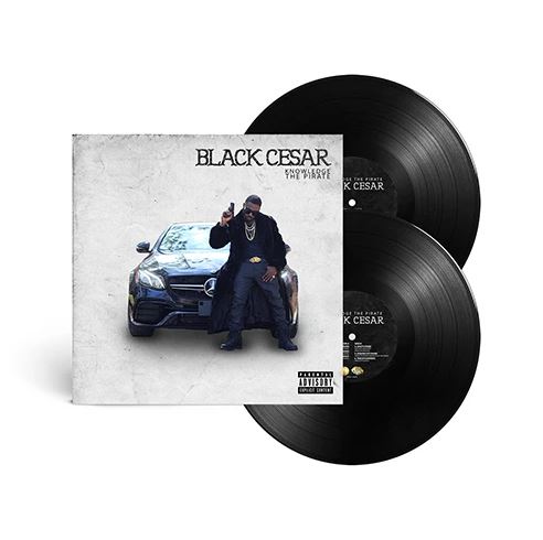 KNOWLEDGE THE PIRATE - Black Cesar [Black] [Vinyl Record / 2 x LP]-Tuff Kong Records-Dig Around Records
