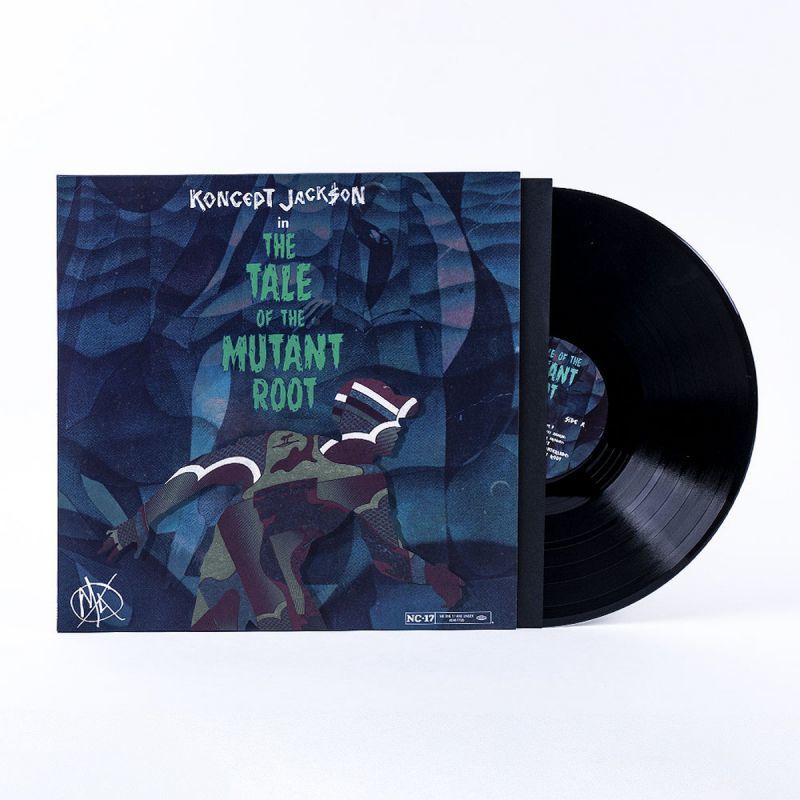 KONCEPT JACK$ON - The Tale of the Mutant Root [Black] [Vinyl Record / LP]-FXCK RXP-Dig Around Records