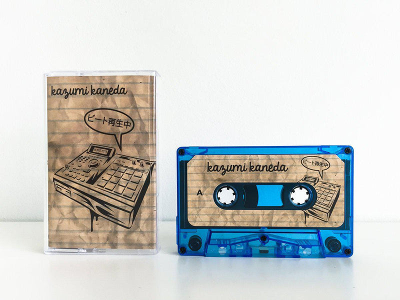 Kazumi Kaneda - Beats Note [Blue] [Cassette Tape + DL Code + Sticker]-INNER OCEAN RECORDS-Dig Around Records