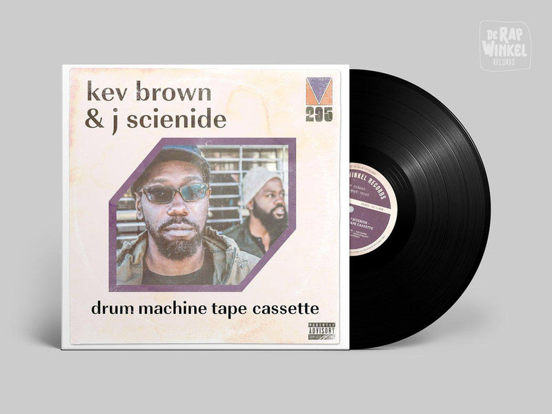 Kev Brown & J Scienide - Drum Machine Tape Cassette [Black] [Vinyl Record / LP]-de Rap Winkel Records-Dig Around Records