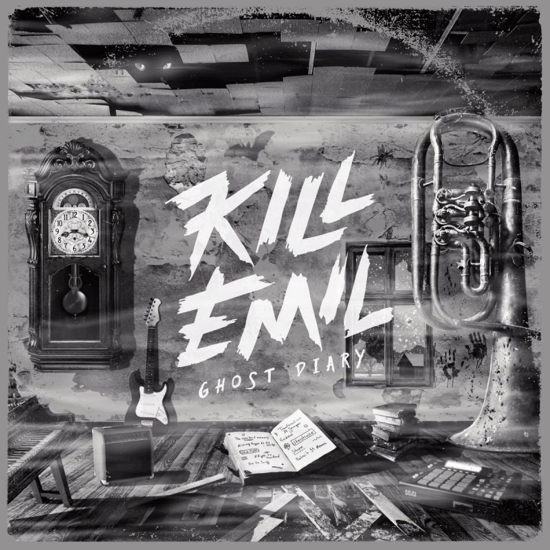 Kill Emil - Ghost Diary [Black] [Vinyl Record / LP + Download Code + Sticker]-POSTPARTUM. RECORDS-Dig Around Records